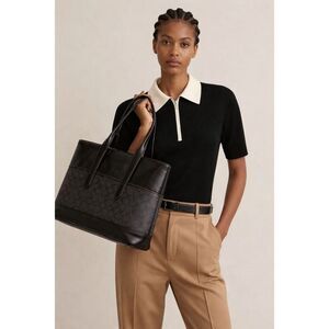 Vintage Coach Signature briefcase/tote soft leather